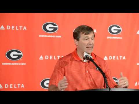 Kirby Smart talks spring practice 03 15 16