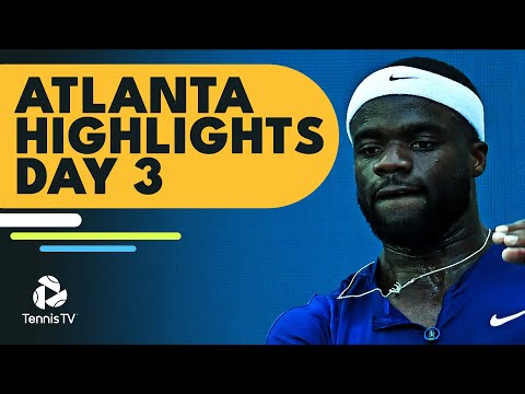 Tiafoe Meets Daniel; Paul, Nakashima In Action | Atlanta 2022 Highlights Day 3