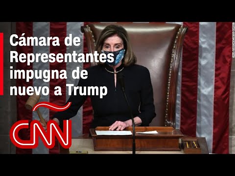Cámara de Representantes de EE.UU. inicia, por segunda vez, un juicio político contra Trump