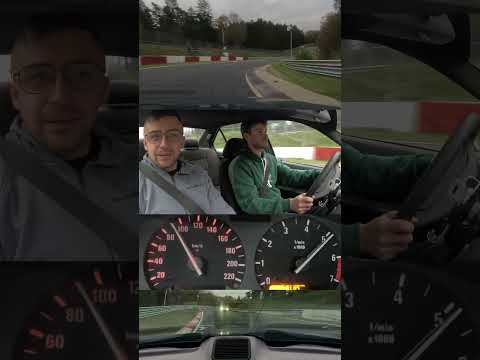 TERRIFYING First E36 Lap With @geo.baz ! // Nürburgring