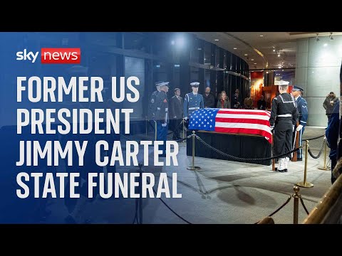 Watch live: Former US President Jimmy Carter’s state funeral in Washington