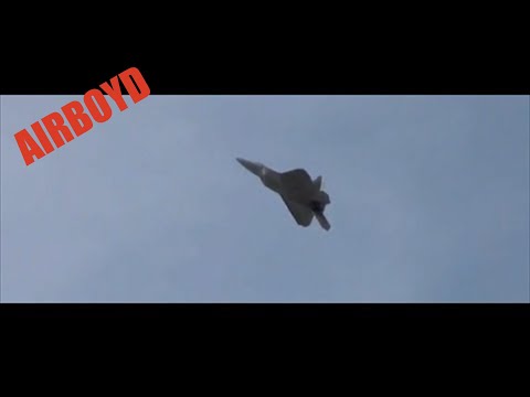 F-22 Raptor Flight Demonstration - UClyDDqcDsXp3KQ7J5gyIMuQ