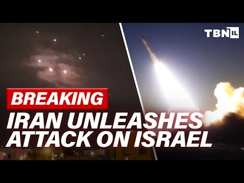 BREAKING: Iran Launches MAJOR ATTACK On Israel; 300 Missiles, Drones Intercepted | TBN Israel - UC73H5p3GP8b5N1f3hozIXyQ