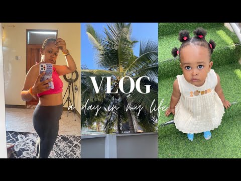 Vlog;Morning exercise | Sunday hair care |waightloss journey |Mom life