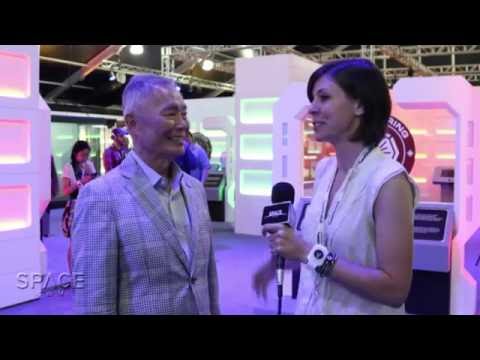 Oh My! George Takei At Intrepid 'Star Trek' Exhibit - Exclusive Interview | Video - UCVTomc35agH1SM6kCKzwW_g