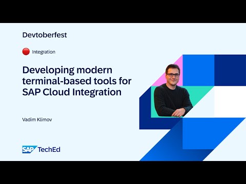 ? Developing modern terminal-based tools for SAP Cloud Integration