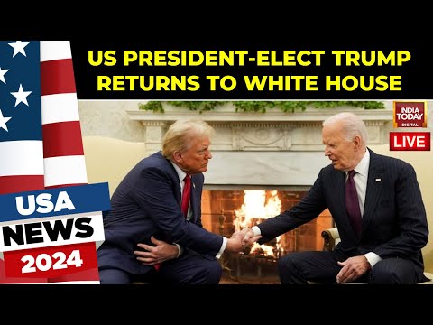LIVE: President-Elect Trump Meet Joe Biden At White House: Looking Forward To Peaceful Transition