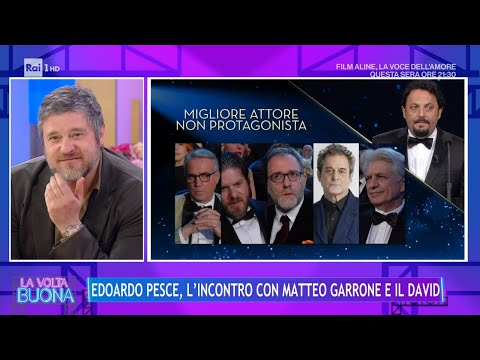 Edoardo Pesce e Rosa Diletta Rossi, coppia al cinema - La Volta Buona 20/02/2024