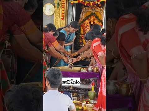 అభిషేకం&కుంకుమ పూజ🙏🏼🙏🏼🙏🏼#devotional #pooja#ammavaru #durgapuja #abhishekam
