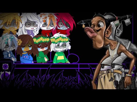 (🇧🇷🇺🇸🇲🇽) Undertale react to ¡¿Algún problema?!