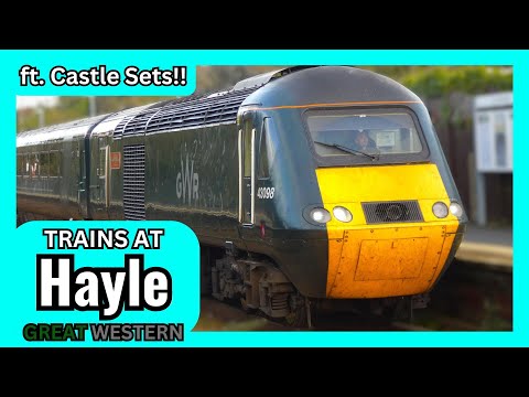 Trains at Hayle, GWML - 22.11.24