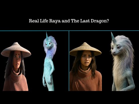 What If Raya and the Last Dragon Characters Were Real? | AI Realistic Transformation 🐉🌏✨