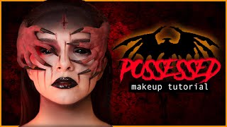 POSSESSED - Demon Halloween Makeup Tutorial (deutsch) - #SPOOKTOBER