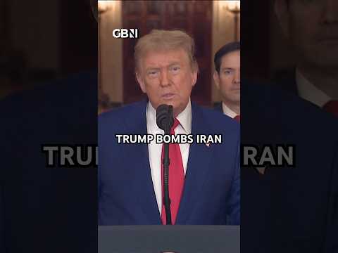 Trump bombs Iran