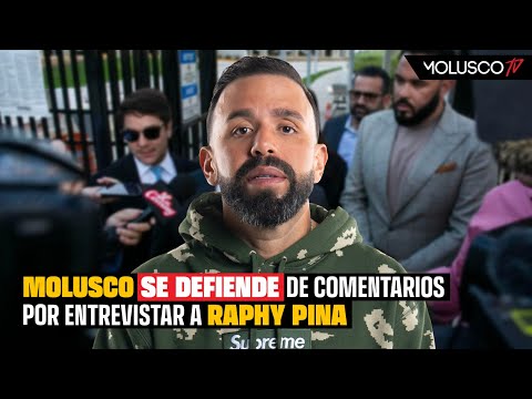 Molusco se dirige a los que le mandaron fuego por entrevista que saldrá de Raphy Pina