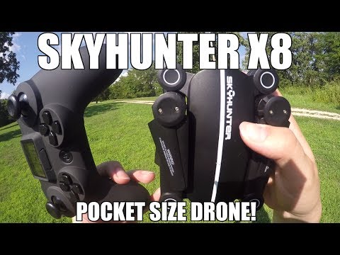 SkyHunter X8 Foldable Drone - UCgHleLZ9DJ-7qijbA21oIGA