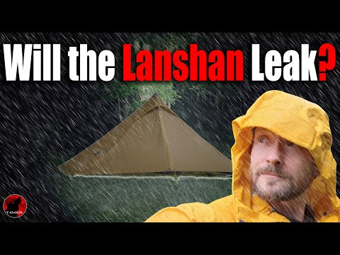 Is this Insanely Popular Ultralight Chinese Tent Waterproof? 3F UL Gear Lanshan 1 Pro Tent Test