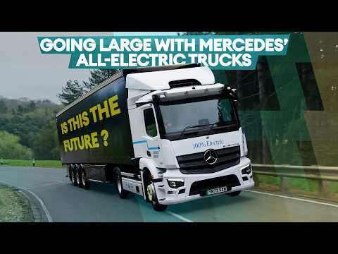 Haul right now? We hit the road in Mercedes’ AMAZING electric trucks | Electrifying.com
