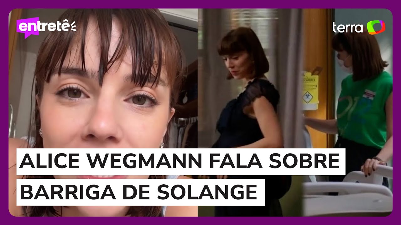 Alice Wegmann explica polêmica sobre barriga de Solange em Vale Tudo