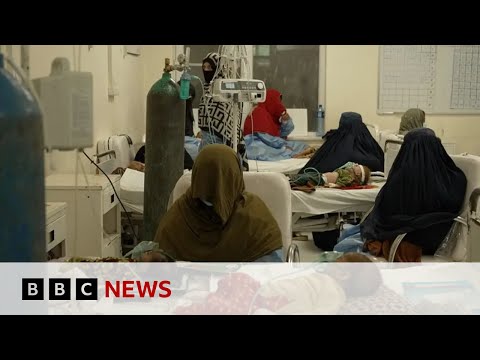 'My wife and child died after Donald Trump cut US aid for our clinic' | BBC News