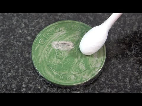 【5K】コンゴの5マクタ硬貨を磨いてみた