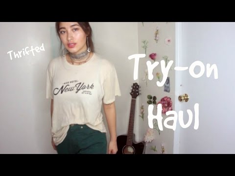 Try- On Thrift Haul | VS Lingerie, Christian Dior & Guess