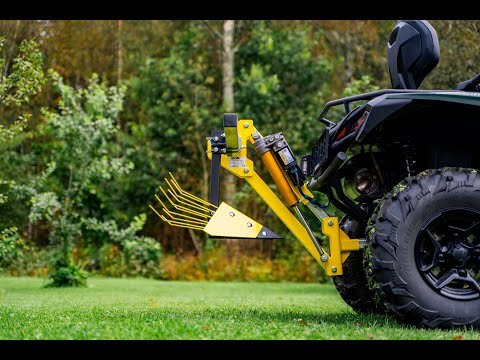 RECEIVER MOUNT POTATO HARVESTER (ATV / UTV Receiver Mount System Attachment)