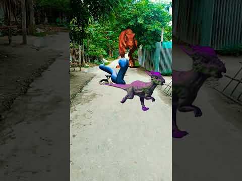 Big dinosaur Chase and chasing part-345#viralvideo #youtubeshort #tendingshorts #dinomonster
