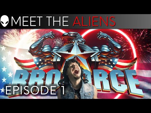 Broforce Gameplay on Alienware Aurora Gaming PC - Meet the Aliens Episode 1