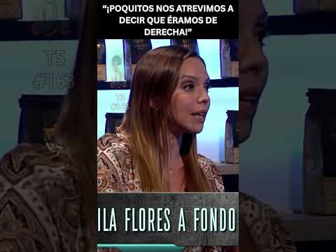 Flores “¡Poquitos nos atrevimos a decir que éramos de derecha!” | Sin Filtros T5 #163