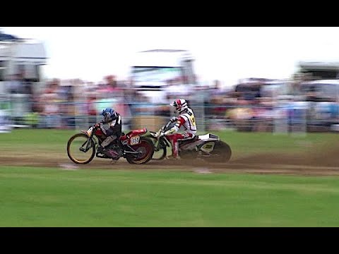 HOT HEAT 6 - 2016 BRITISH MASTERS GRASSTRACK - dirt track racing video image