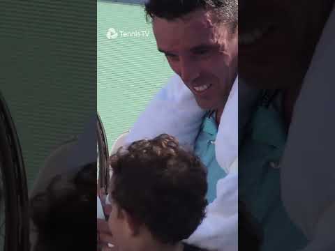 Roberto Bautista Agut's Son Steals The Show In Mallorca! 🤗