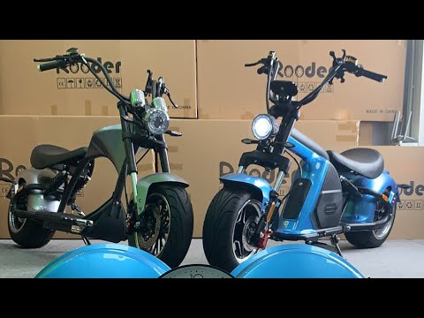 Rooder elektro roller chopper e-chopper e-scooter