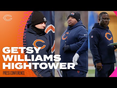 Getsy, Williams, Hightower praise resilient mentality of the Bears | Chicago Bears video clip