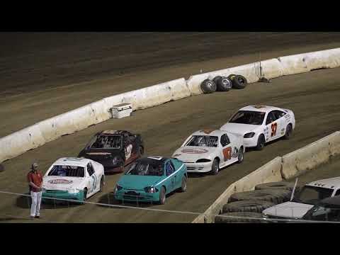 Perris Auto Speedway IMCA Sport Compact Main Event - dirt track racing video image