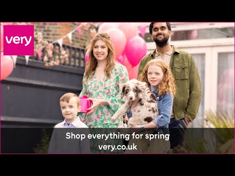very.co.uk & Very Voucher Code video: Shop everything for spring at Very | Very spring advert 2023