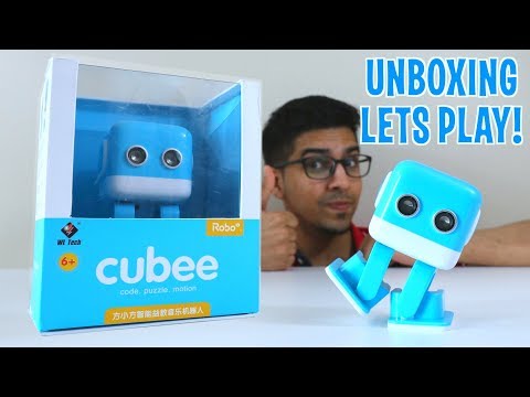 Unboxing & Let's Play - CUBEE by WLtoys - Cute Robot Review - Intelligent Toy like Cozmo! - UCkV78IABdS4zD1eVgUpCmaw