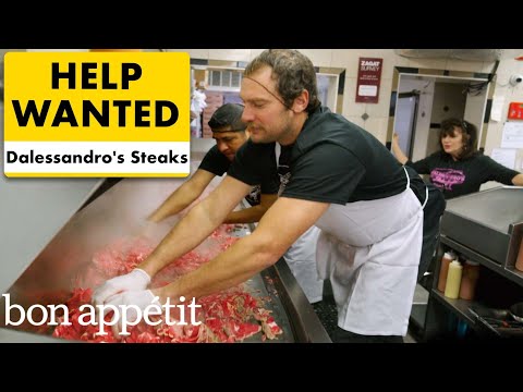 Working A Shift At An Iconic Philly Cheesesteak Restaurant | Bon Appétit