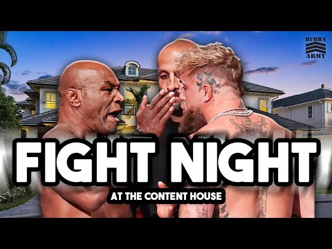 Mike Tyson vs. Jake Paul LIVE REACTION - Bubba Army Content House