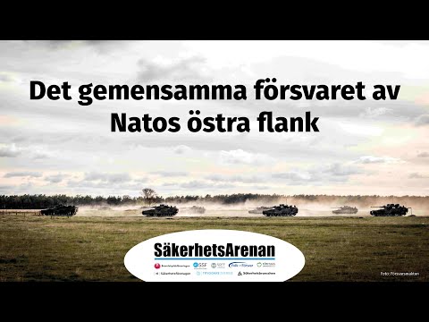Almedalen: Det gemensamma försvaret av Natos östra flank