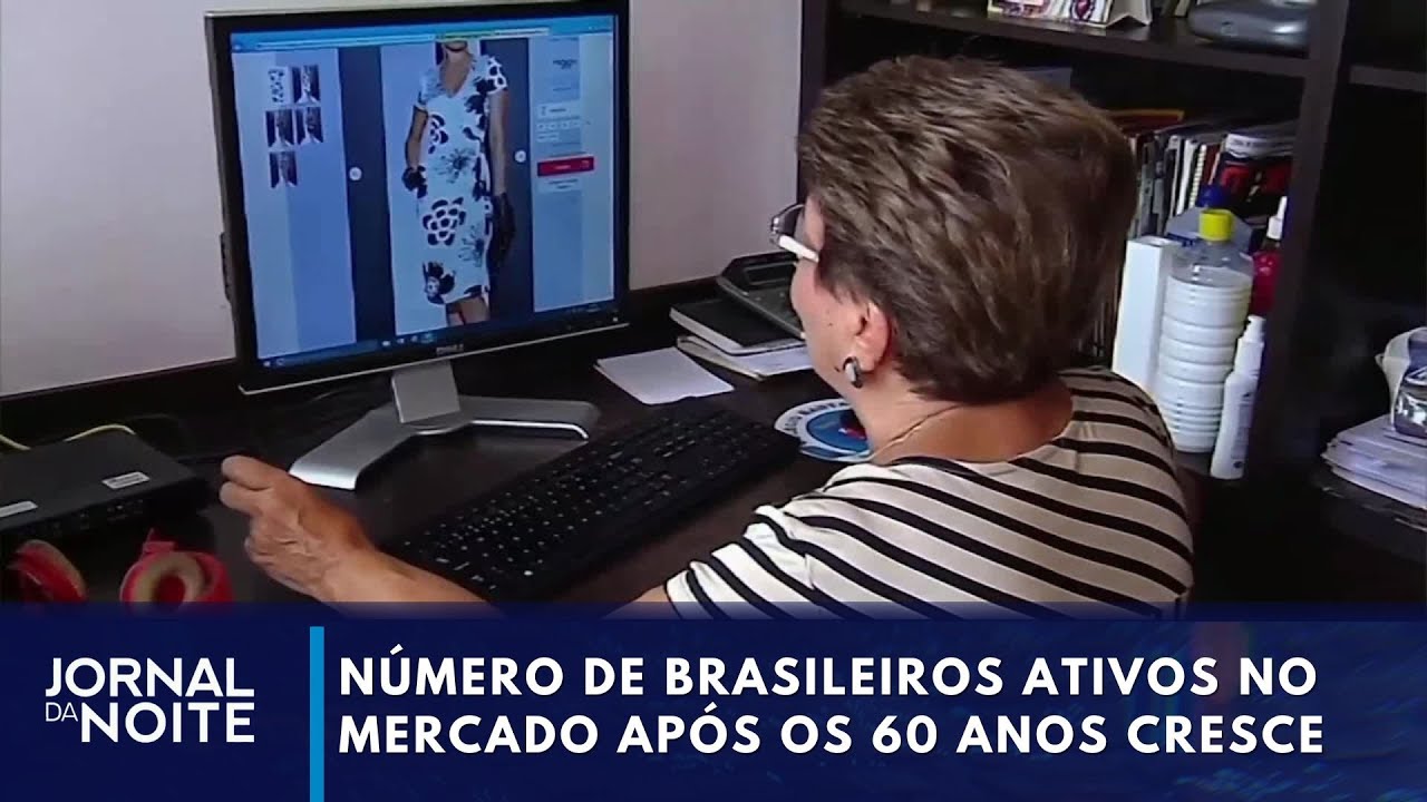 Número de brasileiros ativos no mercado depois dos 60 anos cresce no país