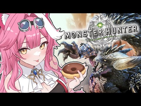 【Monster Hunter World】BIG CAT hunts BIG MONSTERS!!! 😾