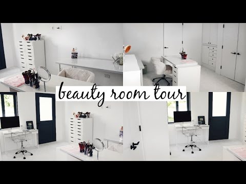 Beauty Room Tour & Makeup Collection 2017 l Olivia Jade - UCmOKlMHHTV4DX3t21j3itPw