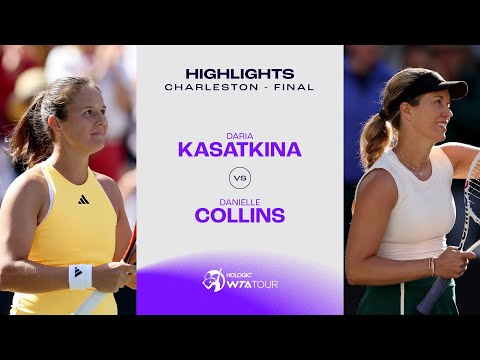 Daria Kasatkina vs. Danielle Collins | 2024 Charleston Final | WTA Match Highlights