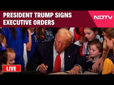 Donald Trump News | Donald Trump News Today | Trump LIVE | President Trump Signs Executive Orders