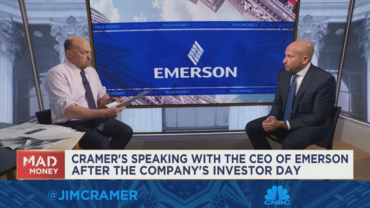 Emerson Electric CEO on the company’s transofrmation, future M&A activity