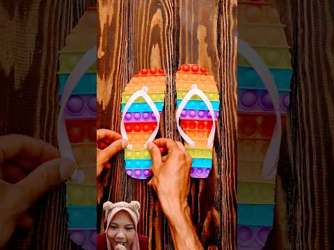 Viral! Sandal Unik dari Pop It, Kok Bisa 😱‼️#shorts #dubbing #memes