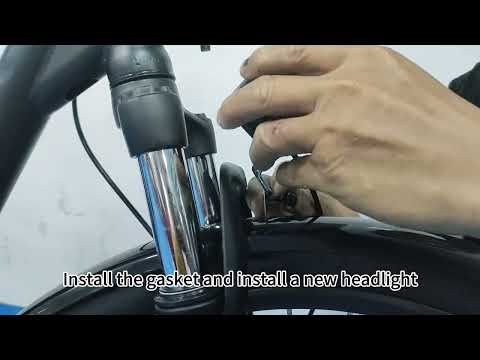 How to Replace a U2 E bike Headlight