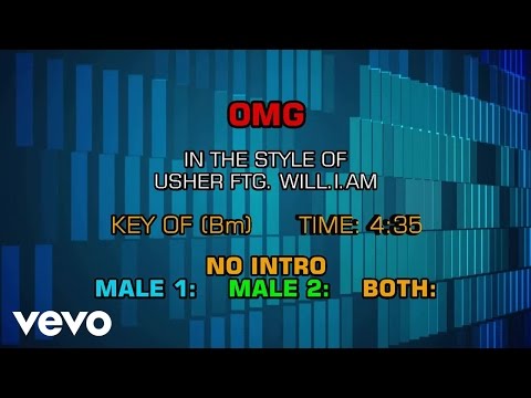 Usher - OMG (Karaoke Smash Hits Vol. 1) - UCQHthJbbEt6osR39NsST13g