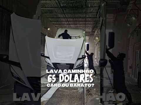 Caro ou barato pessoal? #carwash #truck #caminhoneiro